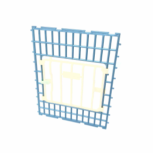 Panel Frontal Serie GL40 - Calidad Superior para Cría