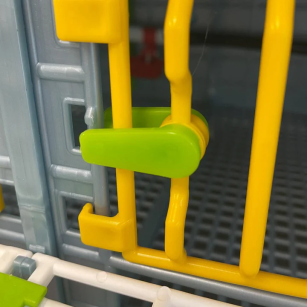 Cerrojo de Puerta Seguro para Granjas de Cría