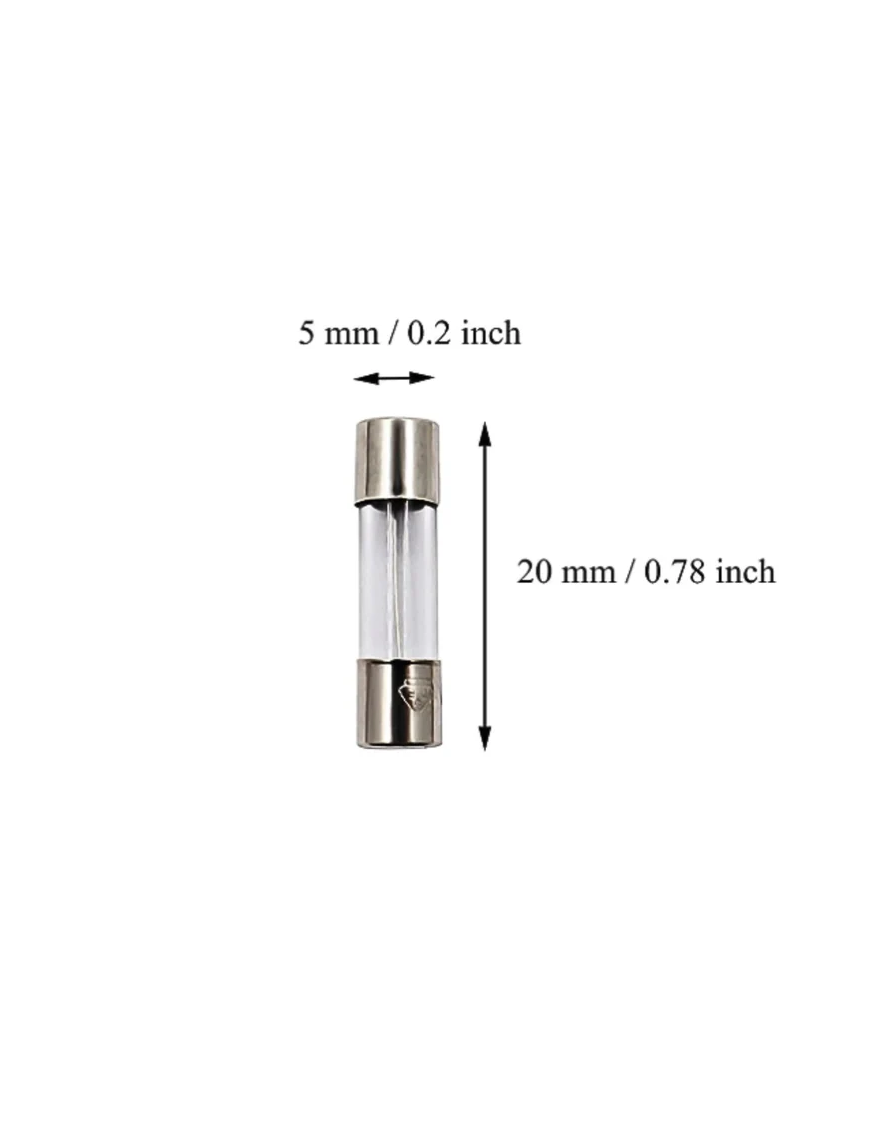 Fusible 2A 5 x 20 mm Para Radiante HT03 - Cría