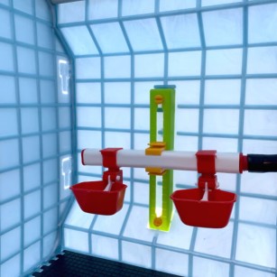 Criadora de Pollitos 3 Niveles (H: 40 cm) - Cría Óptima