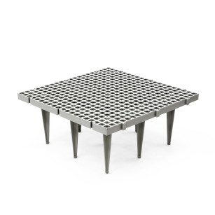 Suelo de Rejilla 50 x 50 cm Agujero 23mm - Calidad Cría