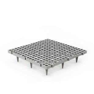 Rejilla 50 x 50 cm Agujero 18mm | Material de Cría