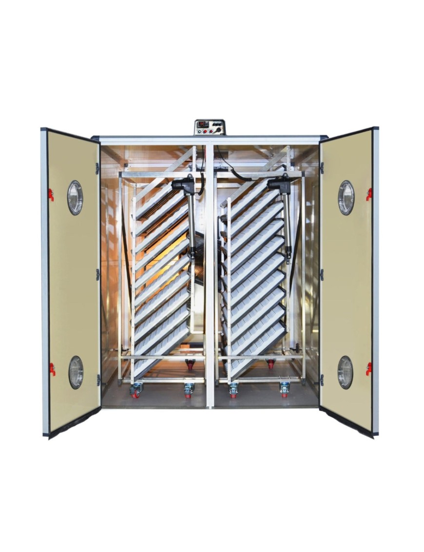 Incubadora Automática Cimuka T3200SH Con Carro Profesional