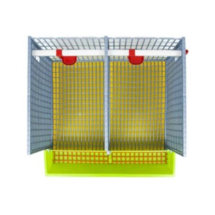 Jaula de Cría para Perdices 2 Departamentos