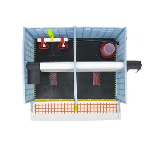 Criadora de Pollitos 2 Secciones (H: 25 cm) - Cría Experta