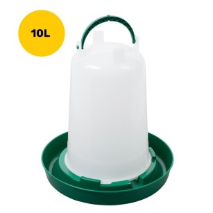 Bebedero para Gallinas y Aves de Corral 10L - Alta Calidad