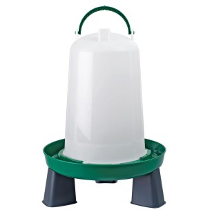 Bebedero para Gallinas y Aves 6L con Patas - Alta Calidad