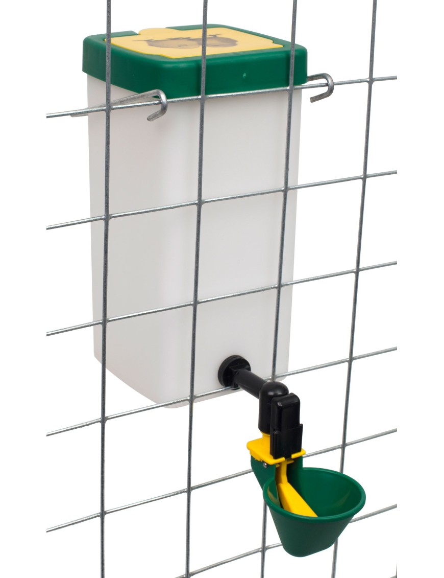 Bebedero Cazoleta Grande con Flotador 1 Litro - Ideal Cría