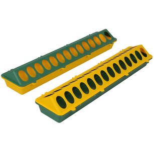 Comedero Pollitos 50 cm Con Tapa 28 Agujeros