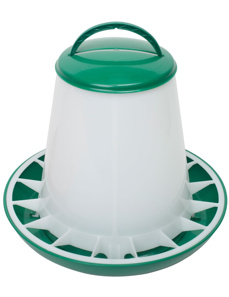 Comedero Tolva Antidesperdicio Gallinas y Pollitos 3 Kg