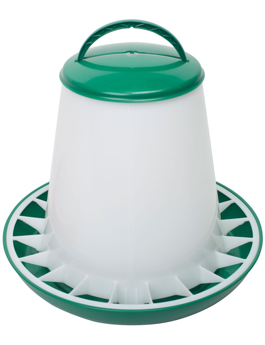 Comedero Tolva Antidesperdicio para Gallinas y Pollitos 6 kg