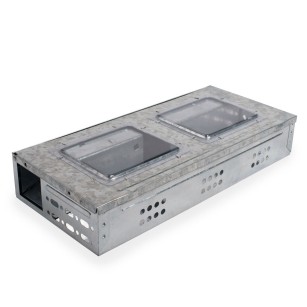 Trampa Para Ratas Vivas Multicaptura Acero Galvanizado