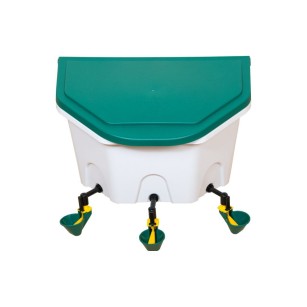 Bebedero Gallinas AviAqua 8 Litros + Cazoletas con Flotador