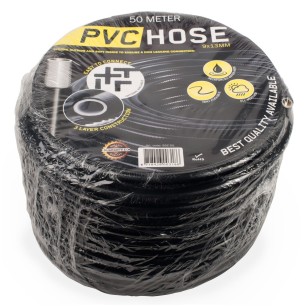 Manguera Doble Capa 9 mm Rollo de 50 m | Eggceterra