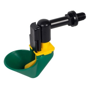 Bebedero Automático de Cazoleta Pequeña con Codo para Cría