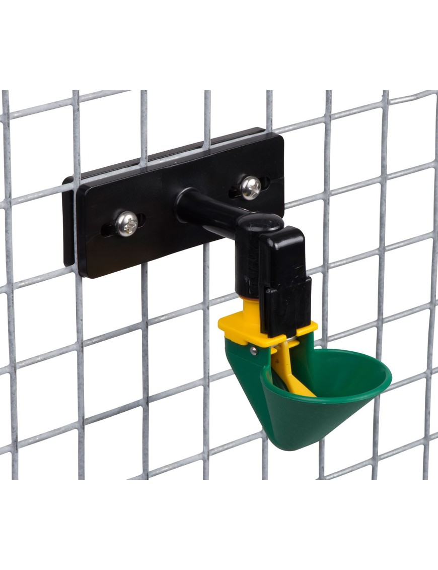 Bebedero Cazoleta con Flotador Tornillo Malla Modelo Pequeño