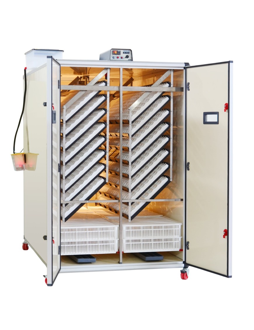 Incubadora Automática Cimuka T4800C Profesional - Cría Fácil