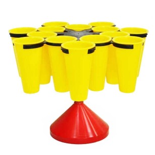 Soporte para 14 Conos de Sacrificio de Codornices