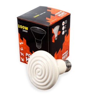 Bombilla Cerámica Calefactora 60W | Para Cría