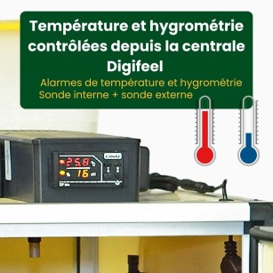 Incubadora Automática Cimuka CT120SH - Cría Profesional
