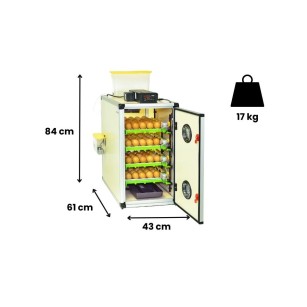 Incubadora Automática Cimuka CT120SH - Cría Profesional