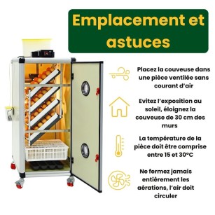 Incubadora Automática Cimuka HB175C - Cría Fácil