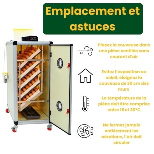 Incubadora Automática Cimuka HB350S - Cría Fácil