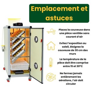 Incubadora Automática Cimuka HB350C | Cría Optimizada