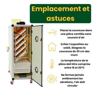 Incubadora Automática Cimuka HB500C - Rendimiento Fiable