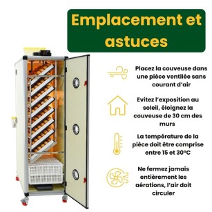 Incubadora Automática Cimuka HB700C - Cría Experta