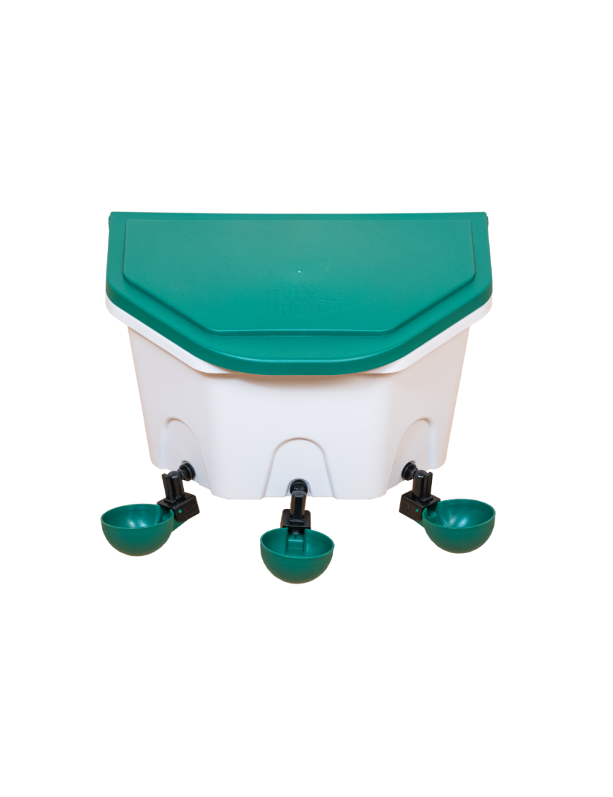 Bebedero Aviaqua 8 Litros + 3 Tazas Basculantes