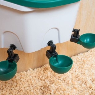 Bebedero Automático Aviaqua 8 Litros + 3 Tazas Basculantes