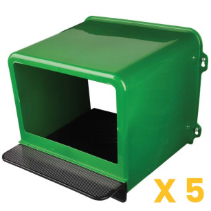 5 Nidos para Palomas o Ponederos para Gallinas Enanas