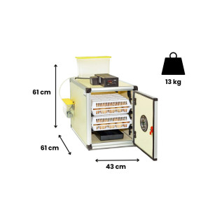 Eclosoir CT60H - Incubateur haute efficacité Eggceterra