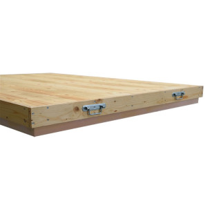 Nichoir Îlot Flottant Double pour Canards (2 Nids) | Protection Anti-Prédateur