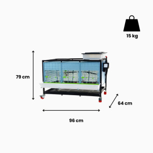 Criadora de Pollitos 1 Nivel (H:40 cm) | Crianza Fácil