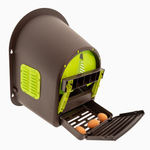 Pondoir MyCozyNest Roll-Away | Œufs Propres & Sécurisés