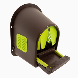 Ponedero para Gallinas con Recolector de Huevos Mycosynest