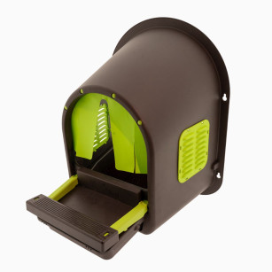 Pondoir MyCozyNest Roll-Away | Œufs Propres & Sécurisés