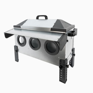 Comedero ROBUST® 18kg Bajo | Antidesperdicio y Acero Galvanizado