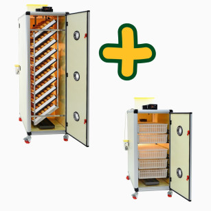 Kit Pro Cimuka HB700S + HB350H | Incubación y Eclosión Separadas