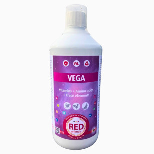 Vega 1L | Multivitamines & Acides Aminés Volailles, Lapins, Pigeons