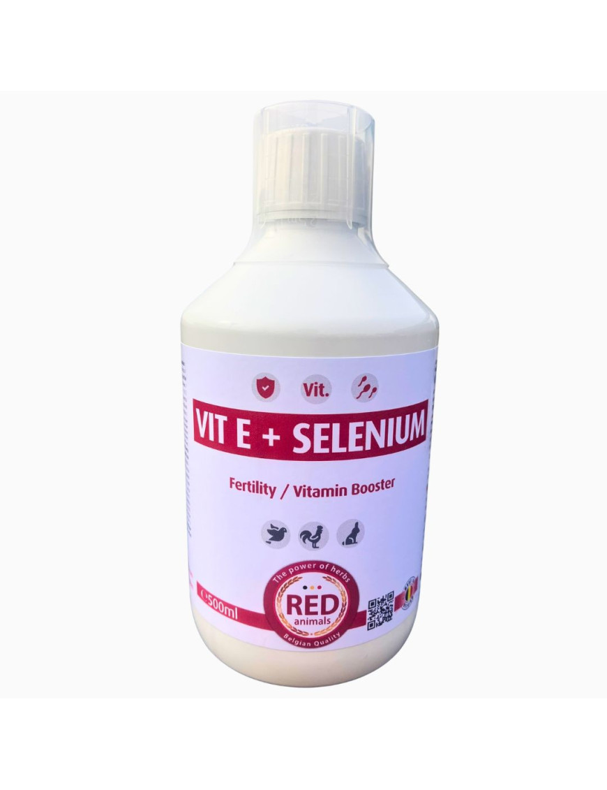 Vitamine E + Sélénium 500ml | Fécondité & Reproduction Volailles