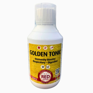 Golden Tonic 250ml | Bouclier Naturel Tout-en-Un | Volailles & Pigeons
