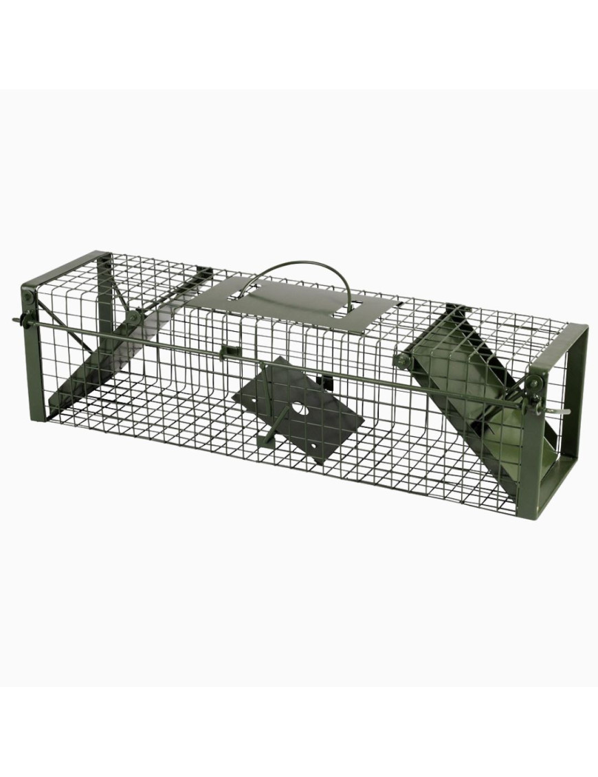 Piège à rats et fouines 60 cm à 2 entrées | Eggceterra