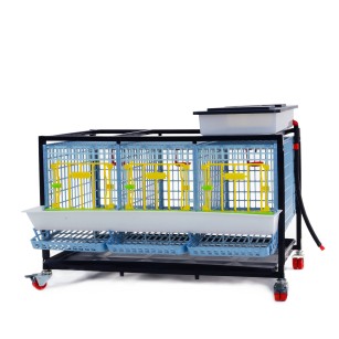 Jaula Para Gallinas Ponedoras 1 Piso (h:40 cm) - Calidad