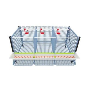 Jaula Para Gallinas Ponedoras 1 Piso (h:40 cm) - Calidad