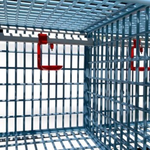 Jaula Para Gallinas Ponedoras 3 Pisos (H: 40 cm)