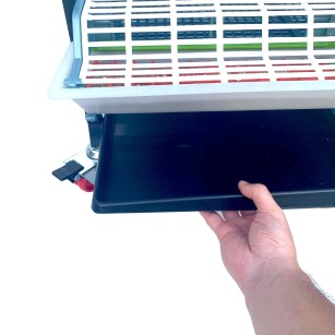 Jaula de Crecimiento 3 Niveles (H: 25 cm) - Cría Eficaz