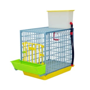 Jaula de Crecimiento 1 Sección (H: 40 cm) - Cría Eficaz